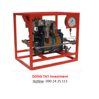 Air Driven Twin Double Acting Hydrotest Pumps